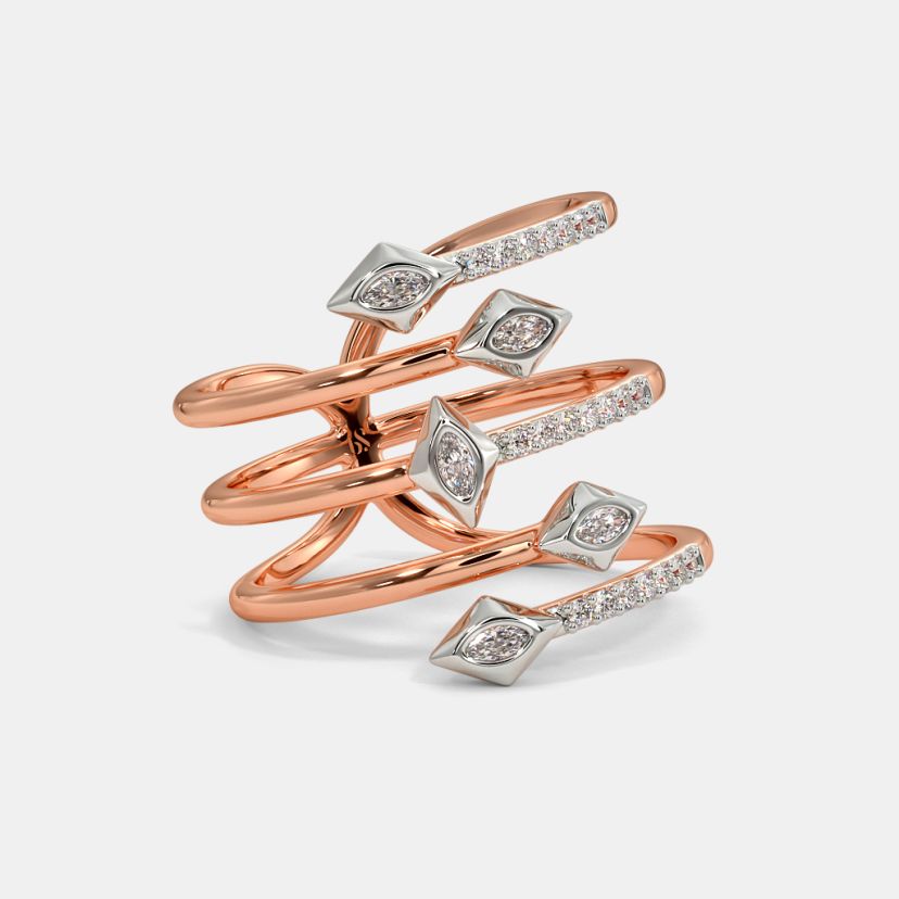 The Yelena Spiral Ring - image 4
