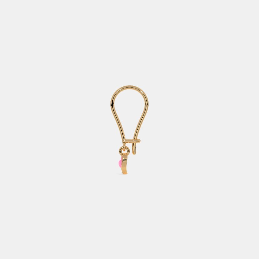 The Enamel Heart Kids Hoop Earrings - image 7