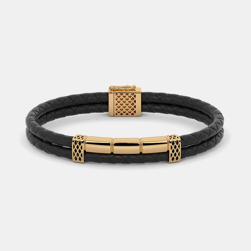 The Goldside Cord Bracelet For Him - image 1
