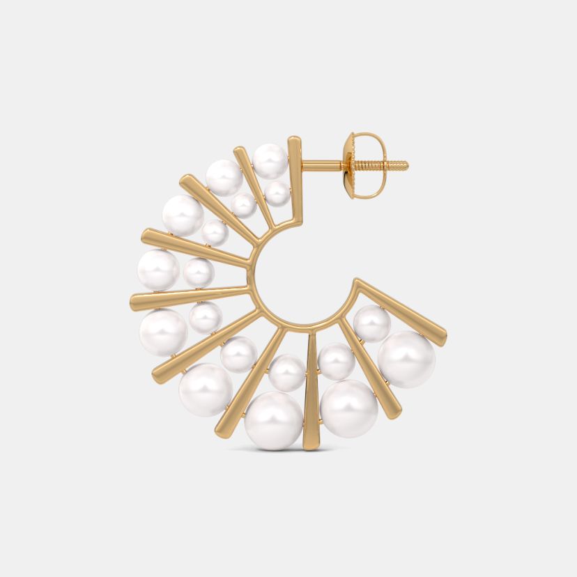 The Najwa Hoop Earrings - image 8