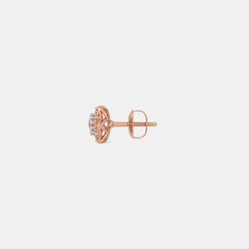 The Albane Solitaire Stud Earrings - image 9