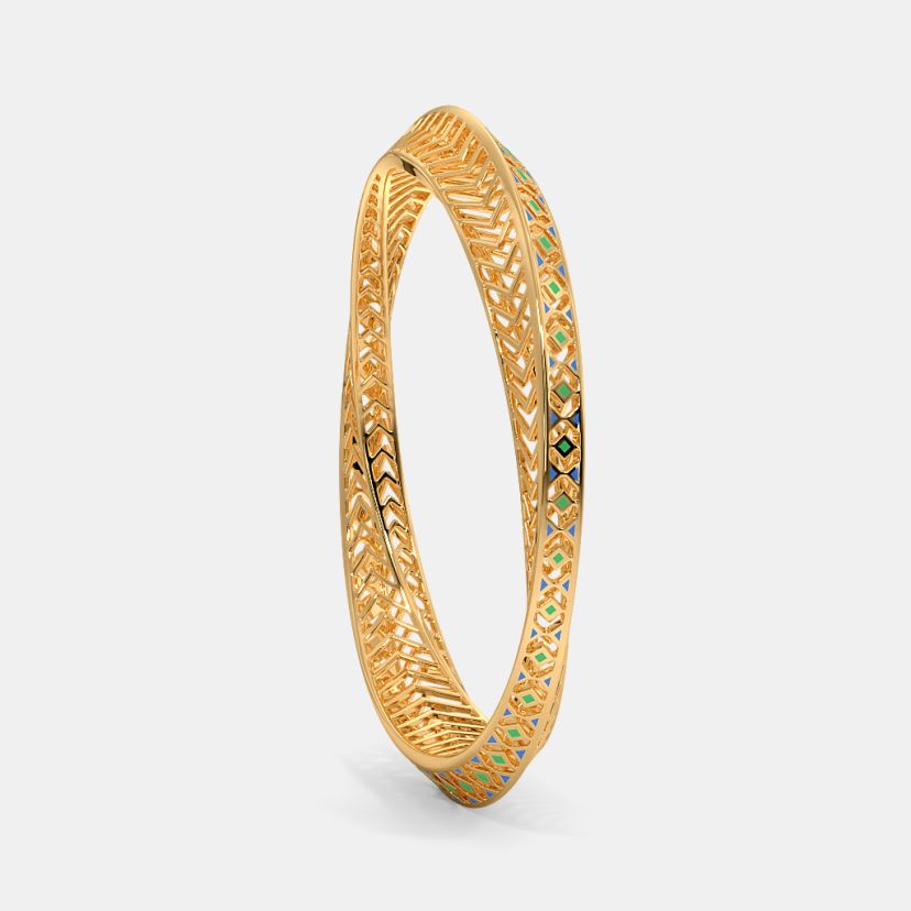 The Lunette Round Bangle - image 5