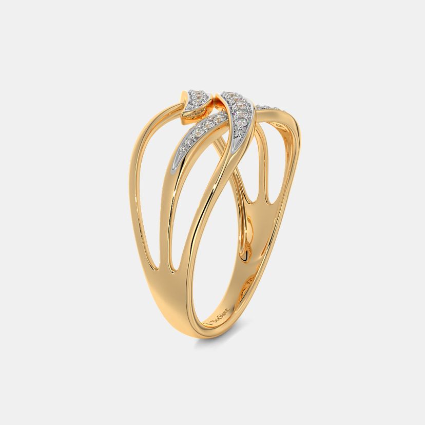 The Leah Ring - Side View 2