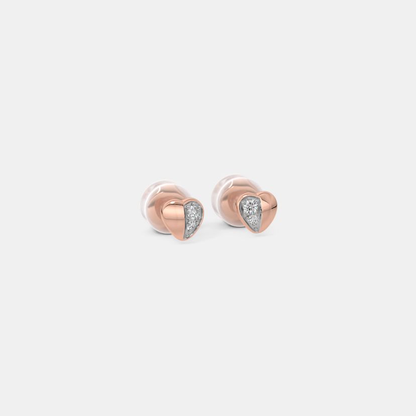 The Laene Heart Kids Stud Earrings - image 4
