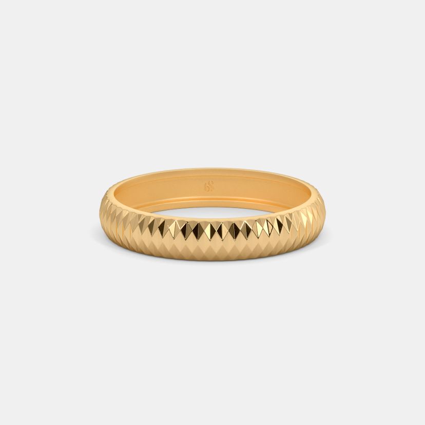 The Tesni Textured Band Ring - image 4