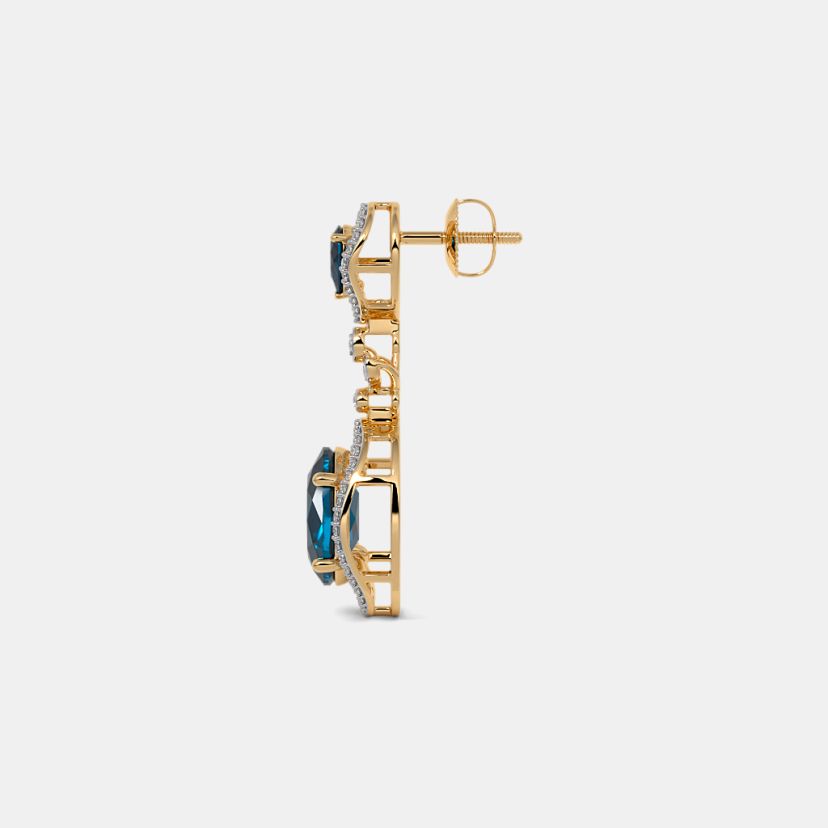 The Pluma Drop Earrings - image 5