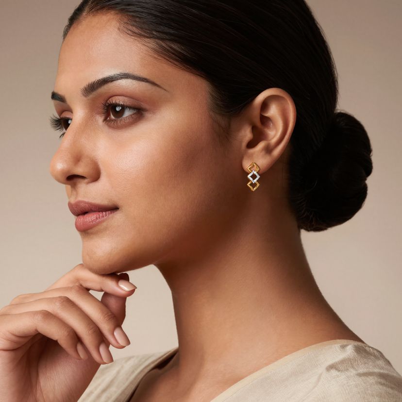 The Vento Drop Earrings - image 3