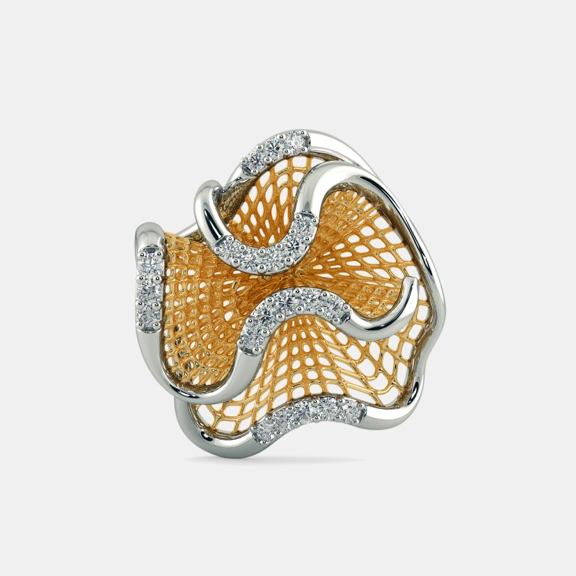 The Waves Lattice Earrings - image 7
