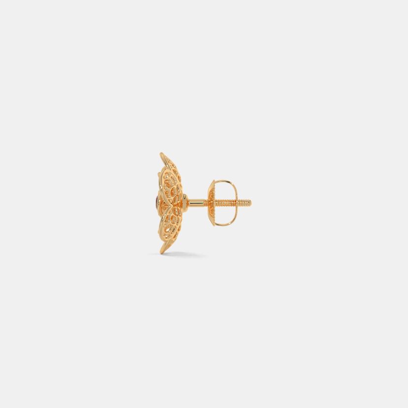 The Camilla Lattice Stud Earrings - image 9