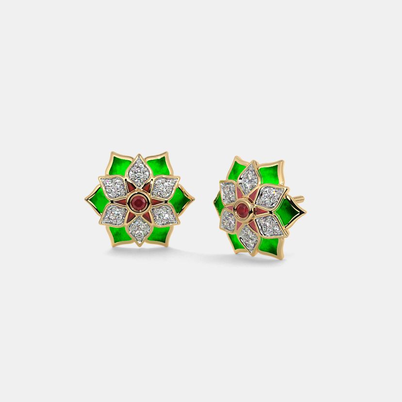 The Claribel Stud Earrings - image 1