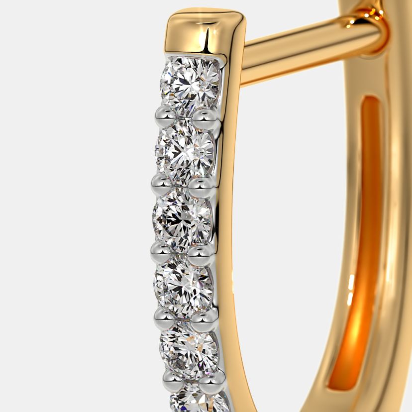 The Handan Huggie Earrings - image 5
