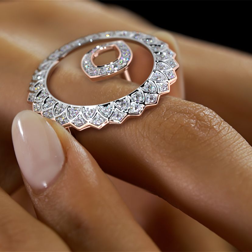 The Connecting Petal Ring - image 6