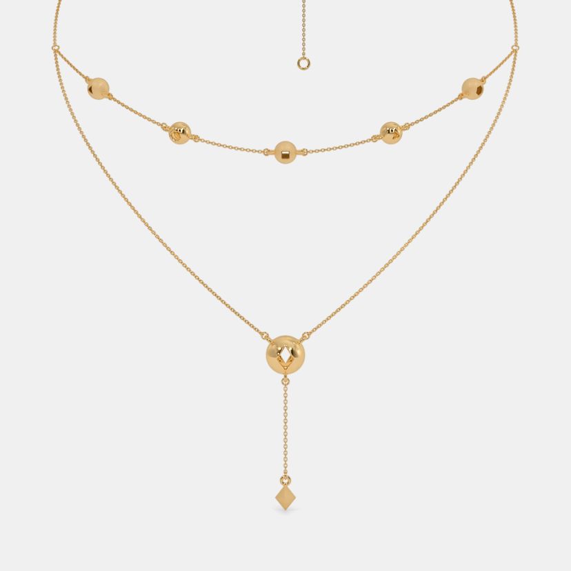 The Triad Geometry Layered Necklace - image 1