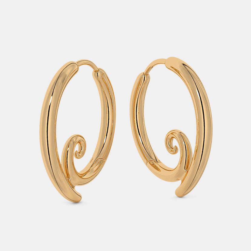 The Evola Hoop Earrings - image 5