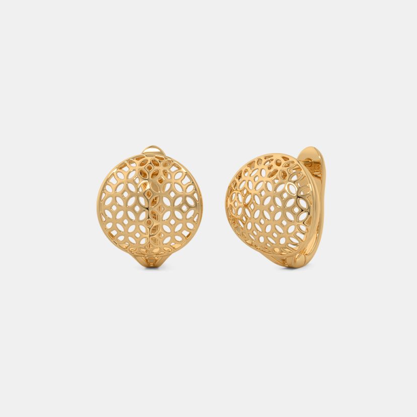 The Vaarique Huggie Earrings - image 1