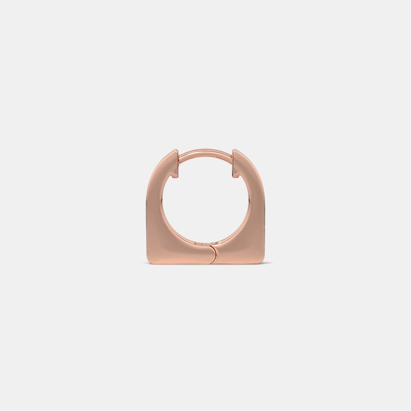 The Glow Arc Huggie Earrings - image 8