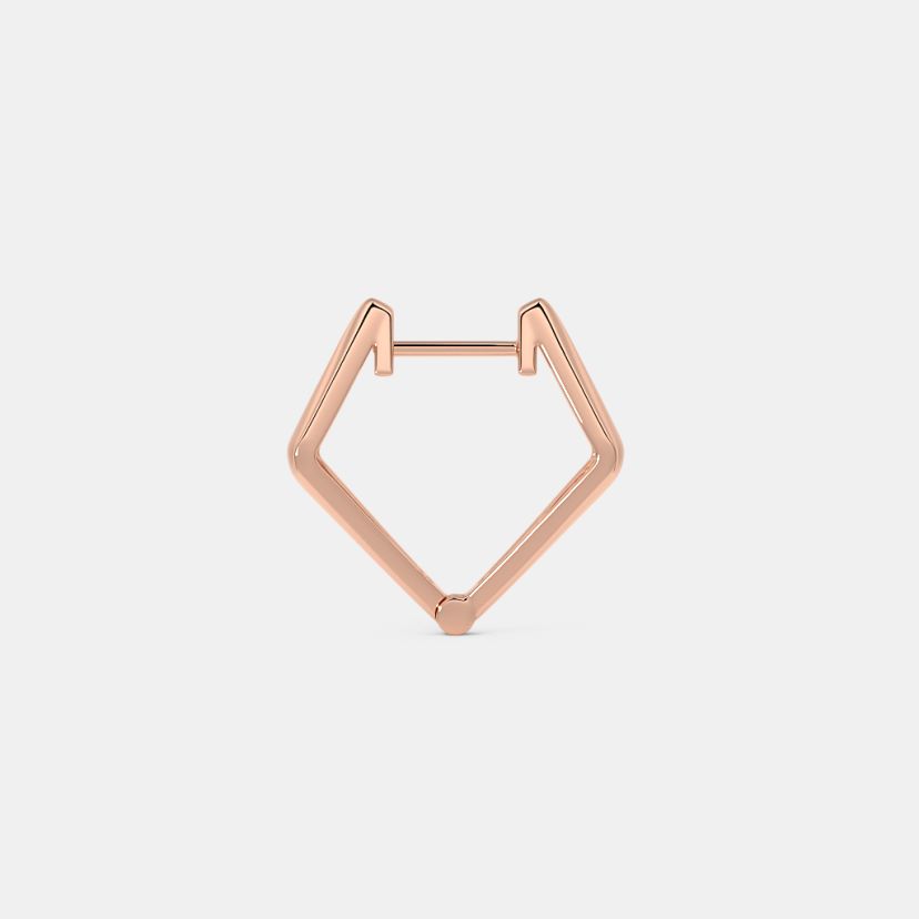 The Torayn Huggie Earrings - image 8