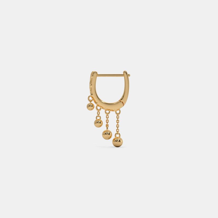 The Orvyn Dangle Hoop Earrings - image 5