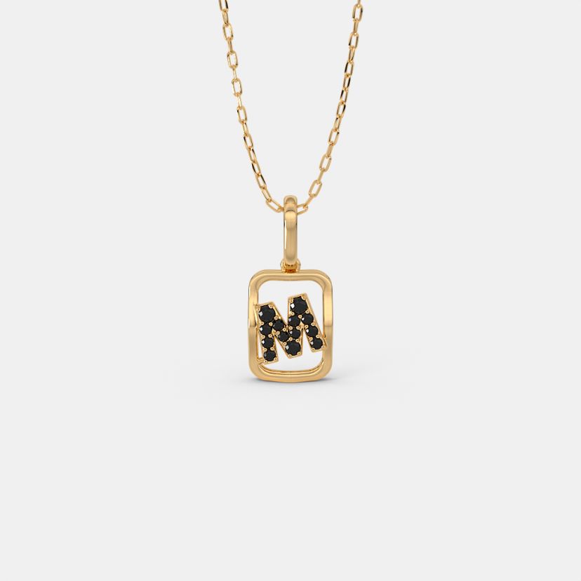The Lettera M Initial Pendant - image 4
