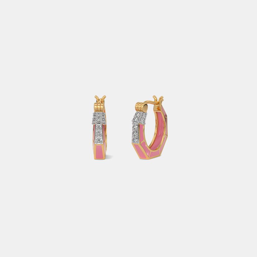 The Kalyx Huggie Earrings - image 1