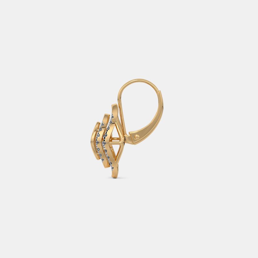 The Wavora Dangle Hoop Earrings - image 8