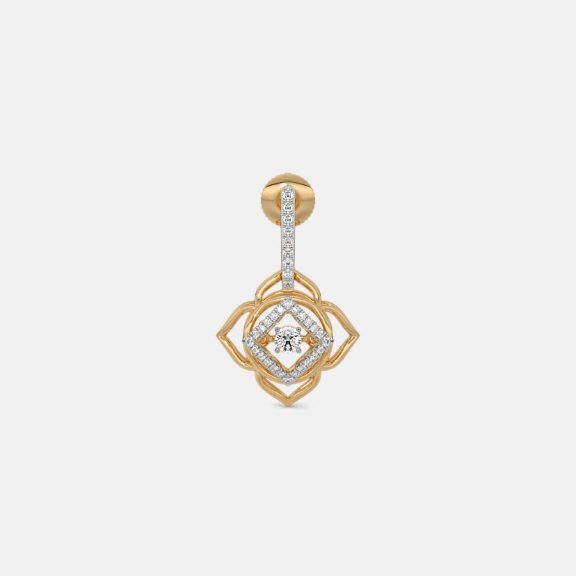 The Oscillia Dangle Hoop Earrings - image 4