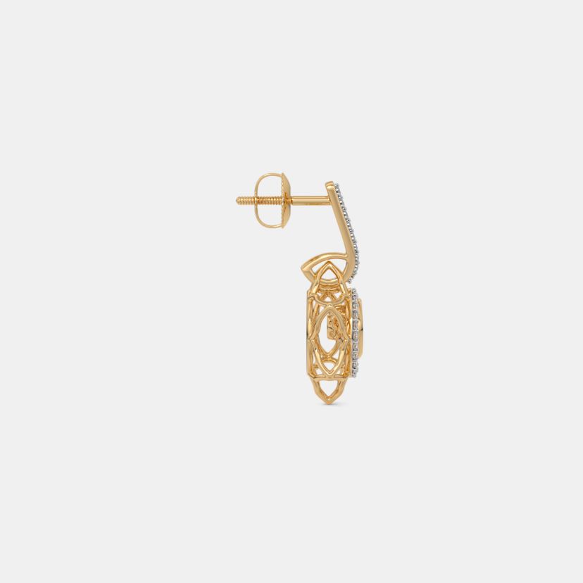 The Orbelle Dangle Hoop Earrings - image 7