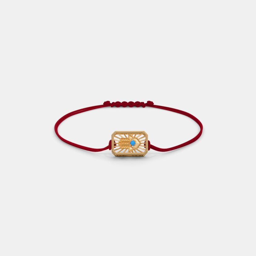 The Abundant Hamsa Affirmation Rakhi - image 1