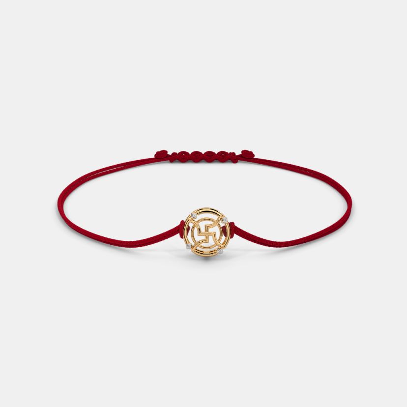 Gold rakhi for brother tanishq top