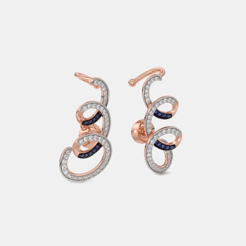 The Rowana Ear Climber Earrings - image 5