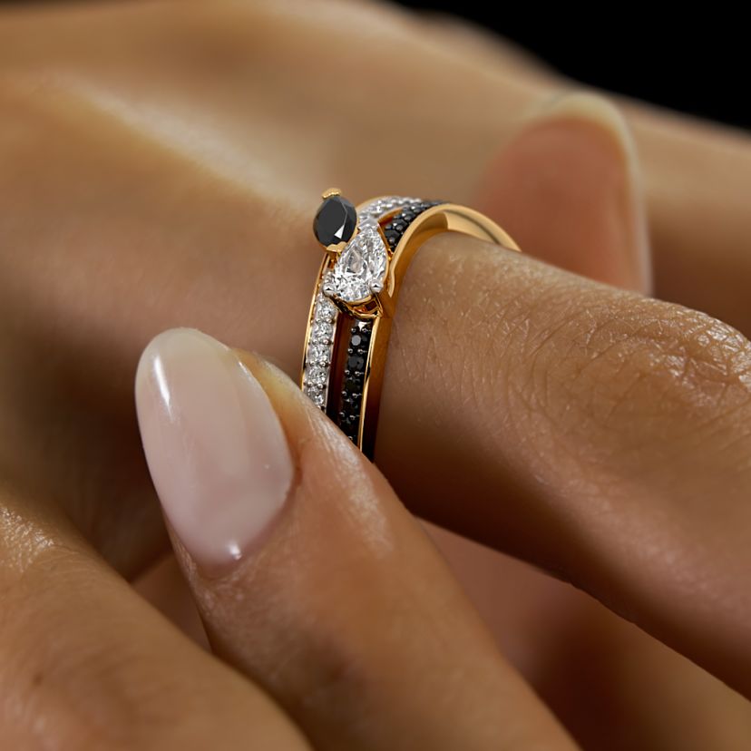 The Ombraesque Stackable Ring - image 6
