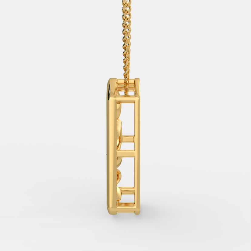 The Techno Abstract Pendant - image 3