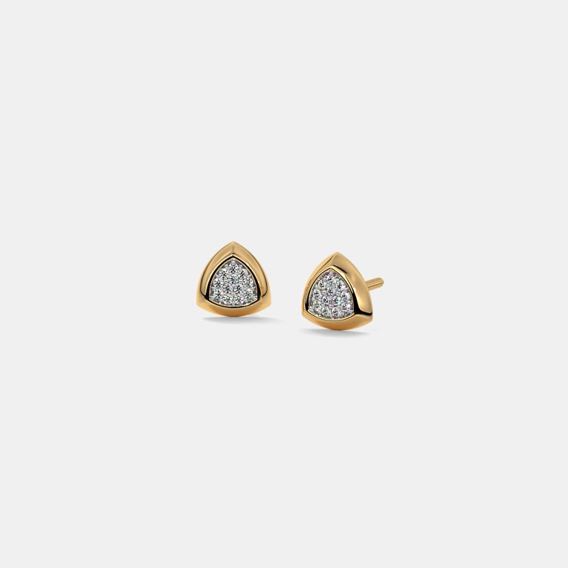 The Barett Pave Stud Earrings - image 1