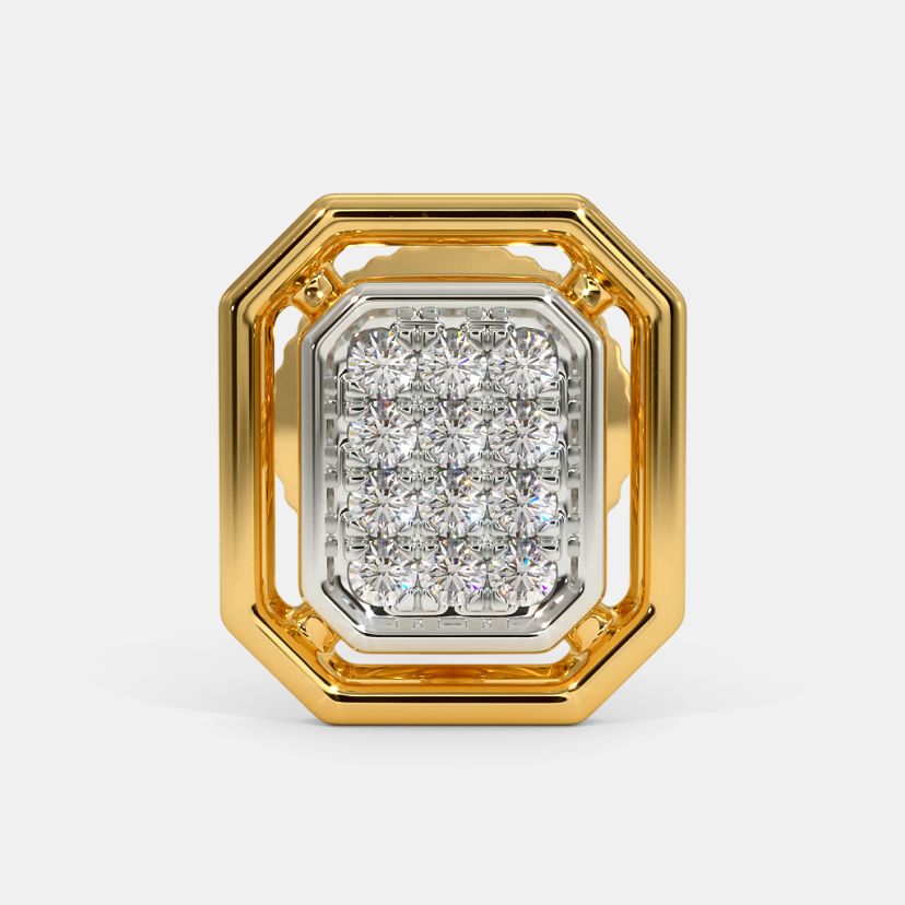 The Ichiro Pave Stud Earrings - image 4