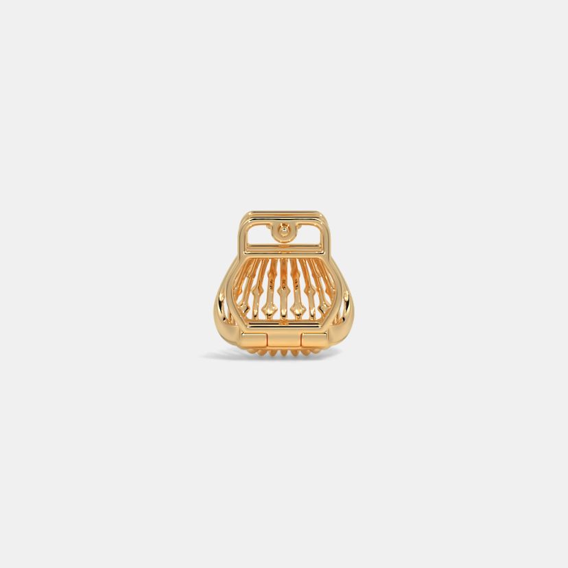 The Faliha Purse Hoop Earrings - image 8
