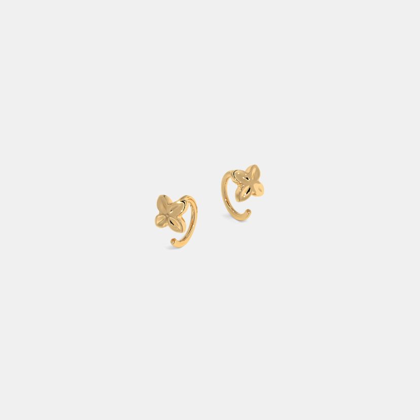 The Sanija Multi Pierced Hoop Earrings - image 5