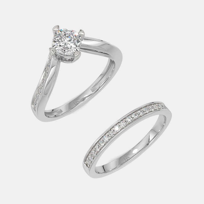 The Brillessa Bridal Ring Set - image 7