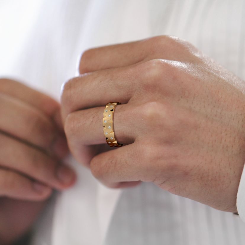 The Nyxaline Band Ring For Him - image 3