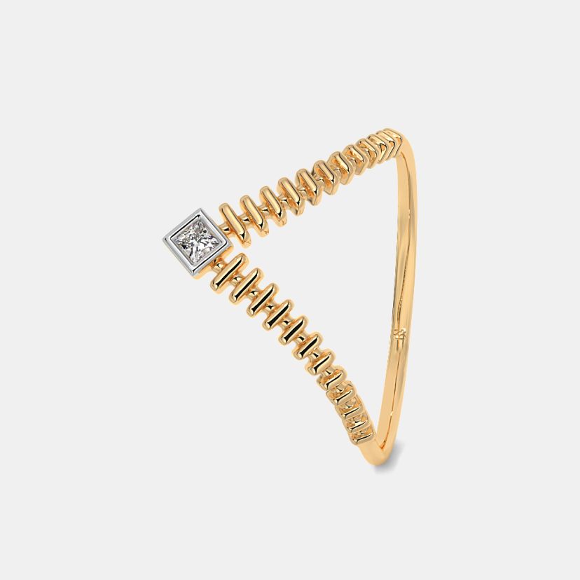 The Iker Chevron Ring - image 1
