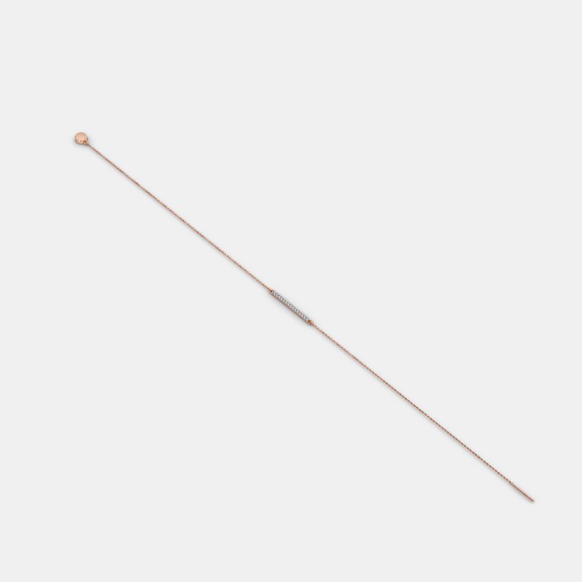 The Quirvella Slider Anklet - Angle View 2