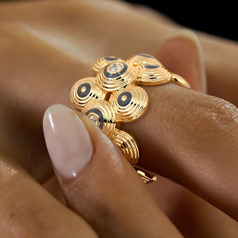 The Trivik Band Ring - image 6
