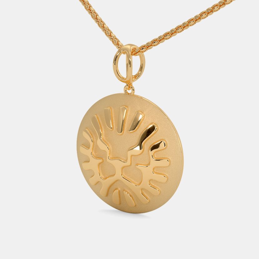 The Avela Medallion Necklace - image 1