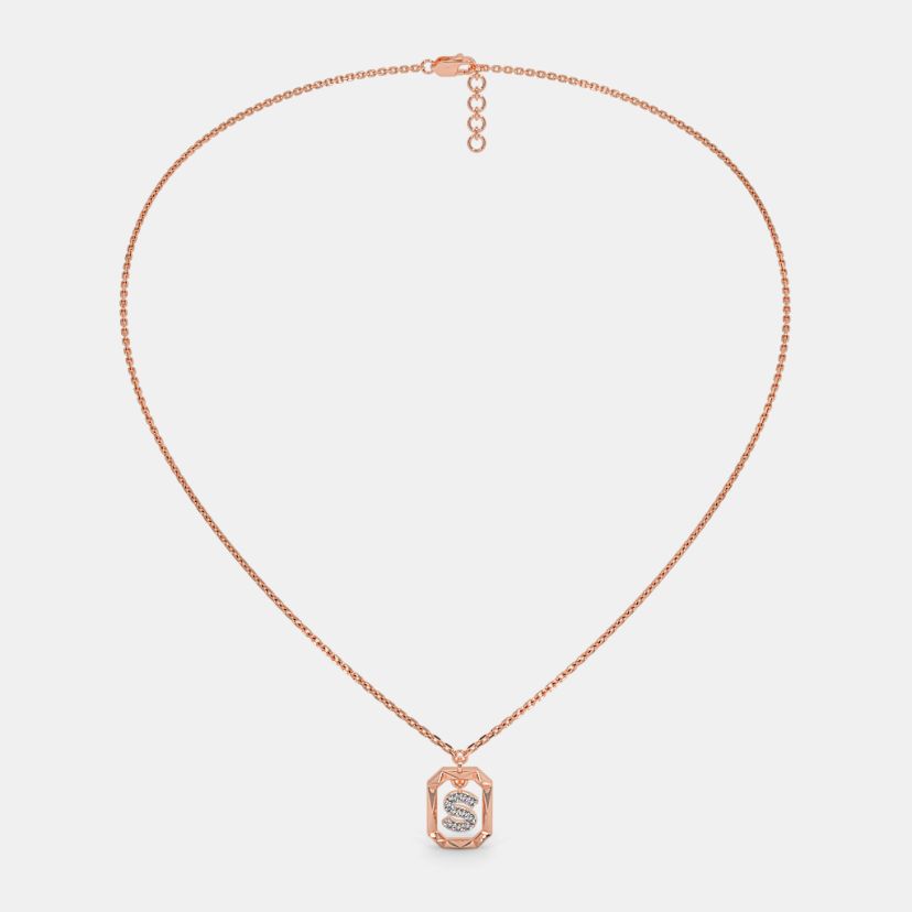 The Swiing S Initial Necklace - image 5