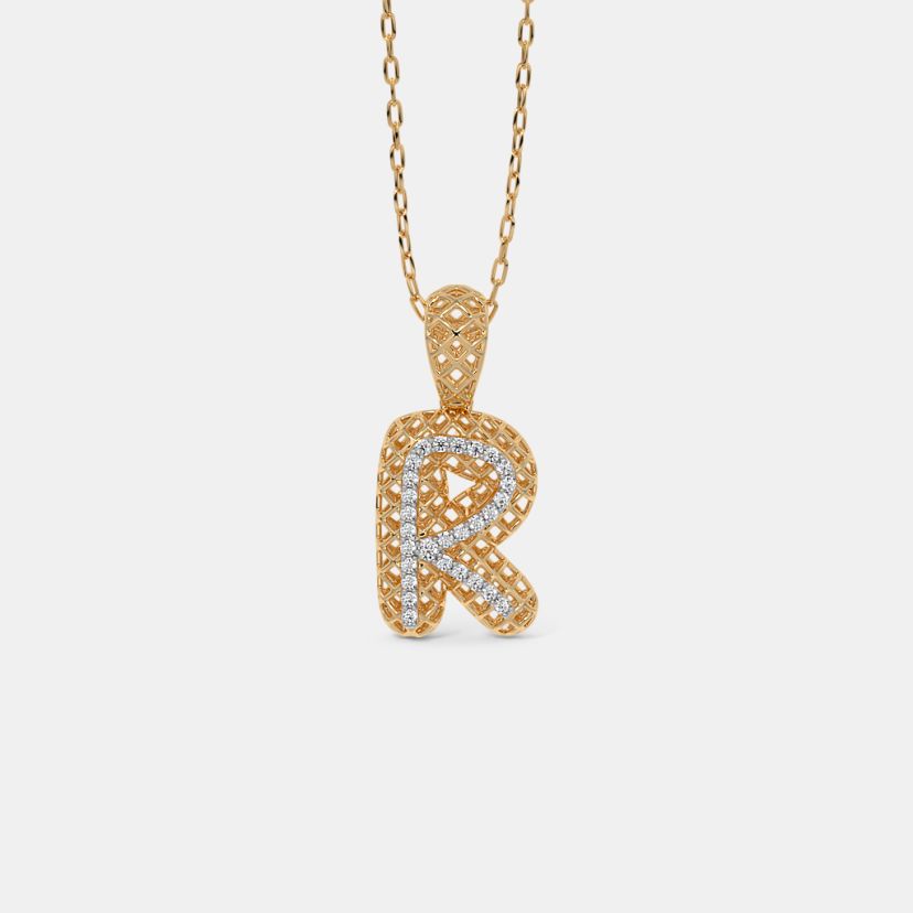 The Plump R Initial Pendant - image 5