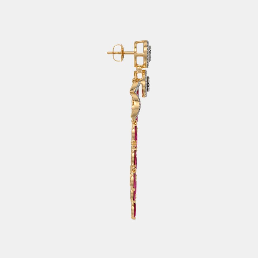 The Pixelle Chandelier Earrings - image 7