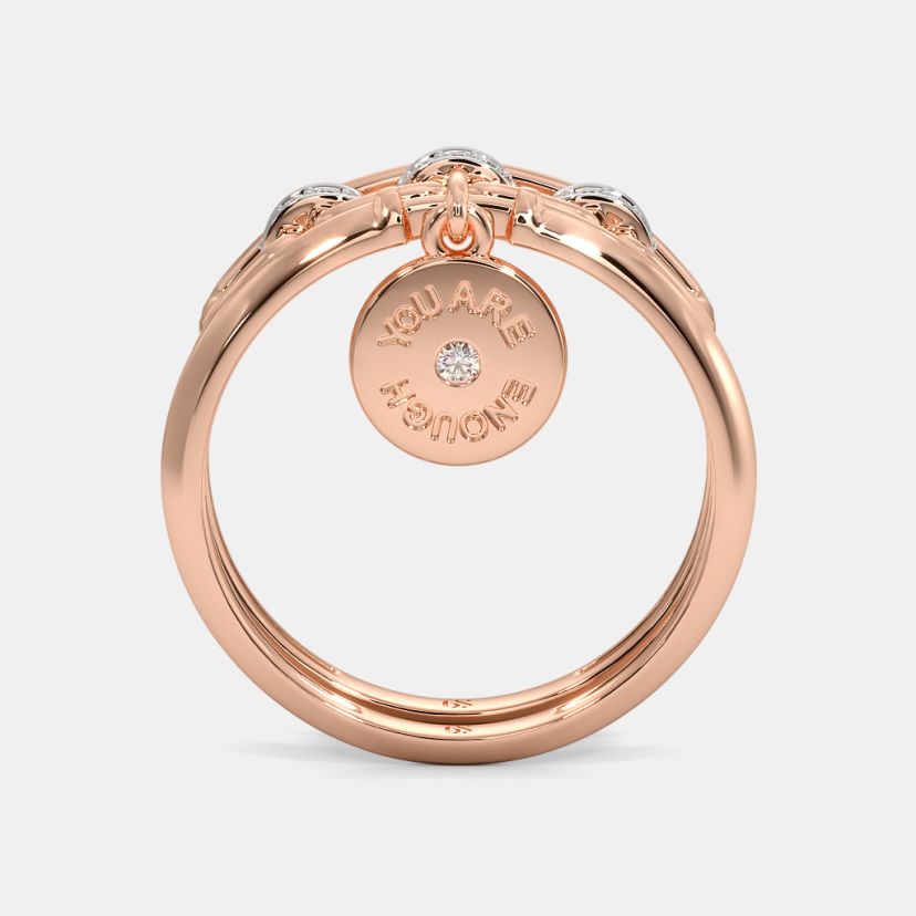 The Natana Stackable Charm Ring - image 8