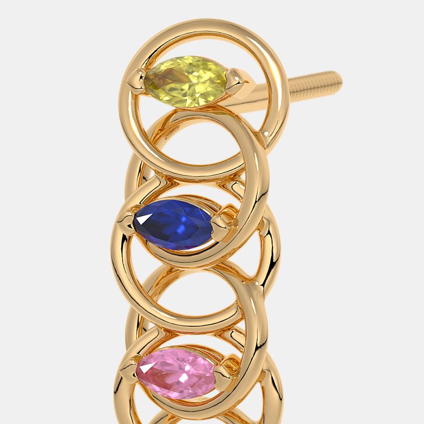 The Stellia J Hoop Earrings - image 4