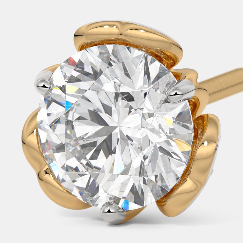 The Heartspire Solitaire Stud Earrings - image 5