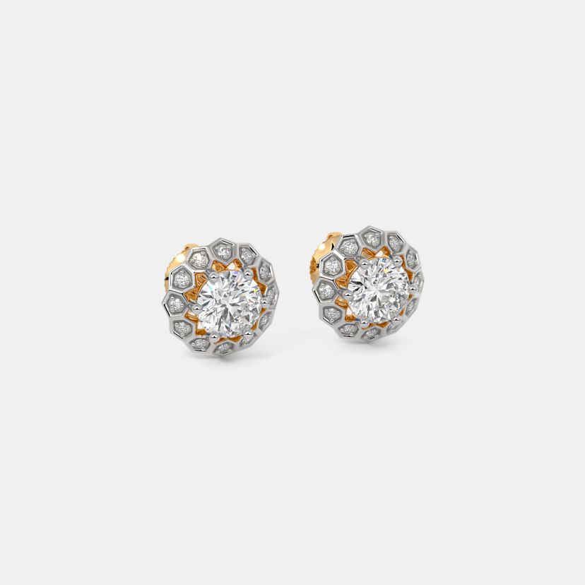 The Diamelisse Solitaire Stud Earrings - image 6