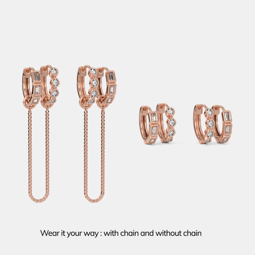The Cirvia Multipierced Hoop Earrings - image 4
